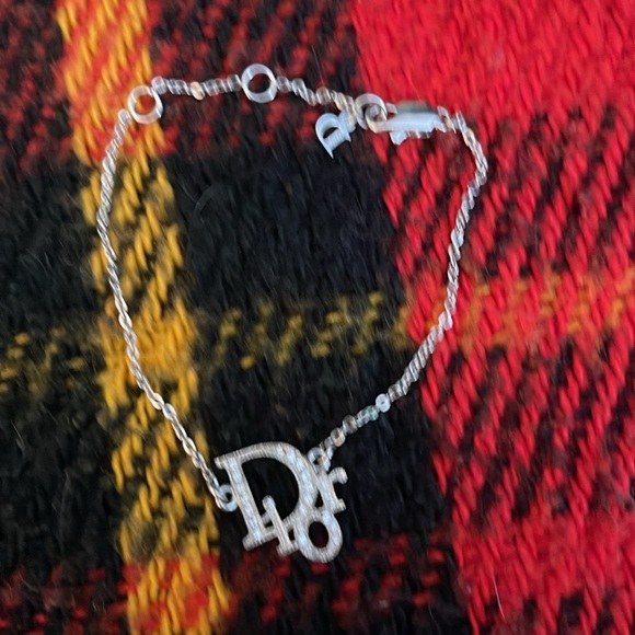 Christian Dior bracelet silver with rhinestones excellent condition. - Picture 3 of 5